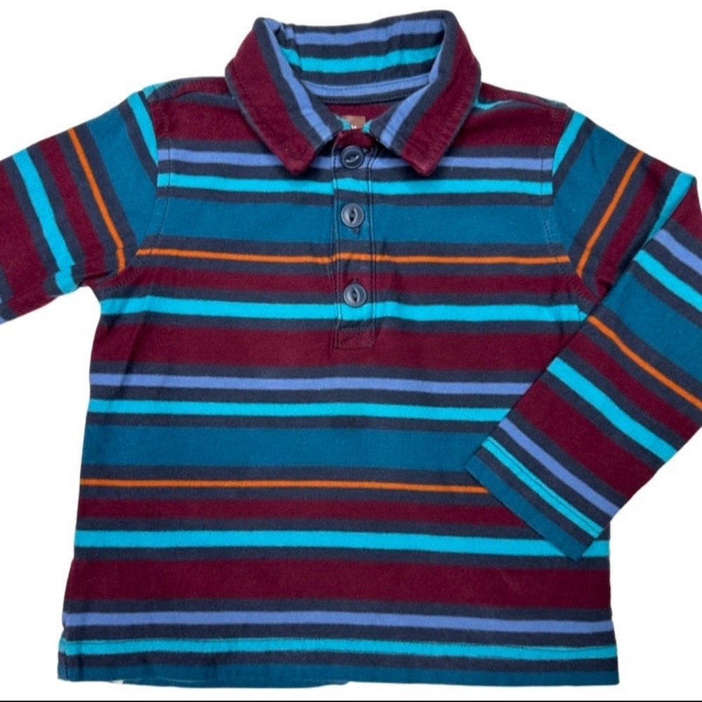 Tea Collection‎ Striped Polo - Picture 2 of 3